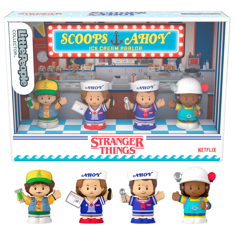 Stranger Things Scoops Ahoy Little People Collector Figuren termékfotó