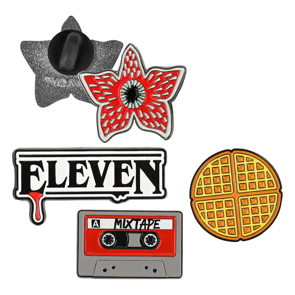 Stranger Things Ansteck-Pins 4er-Pack Season 1 termékfotó