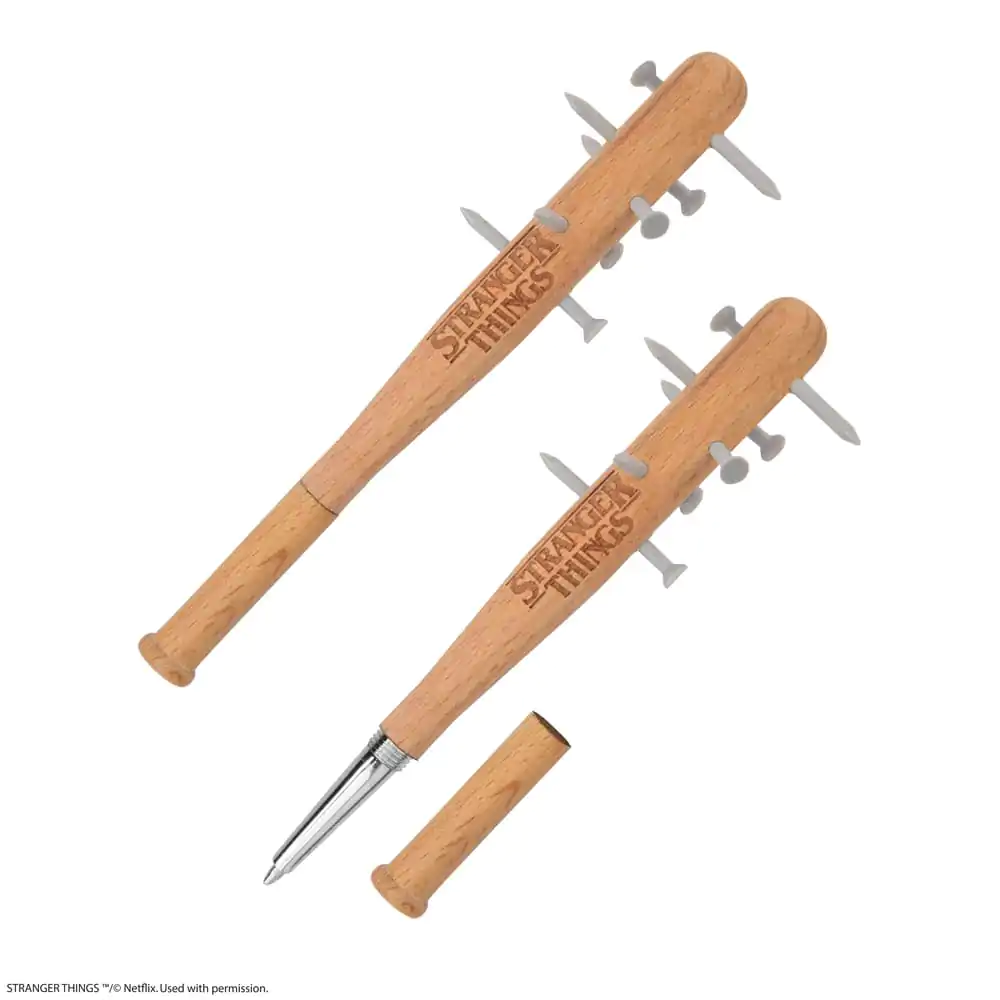 Stranger Things Spiked Fledermaus Stift & Stranger Things Pin Produktfoto