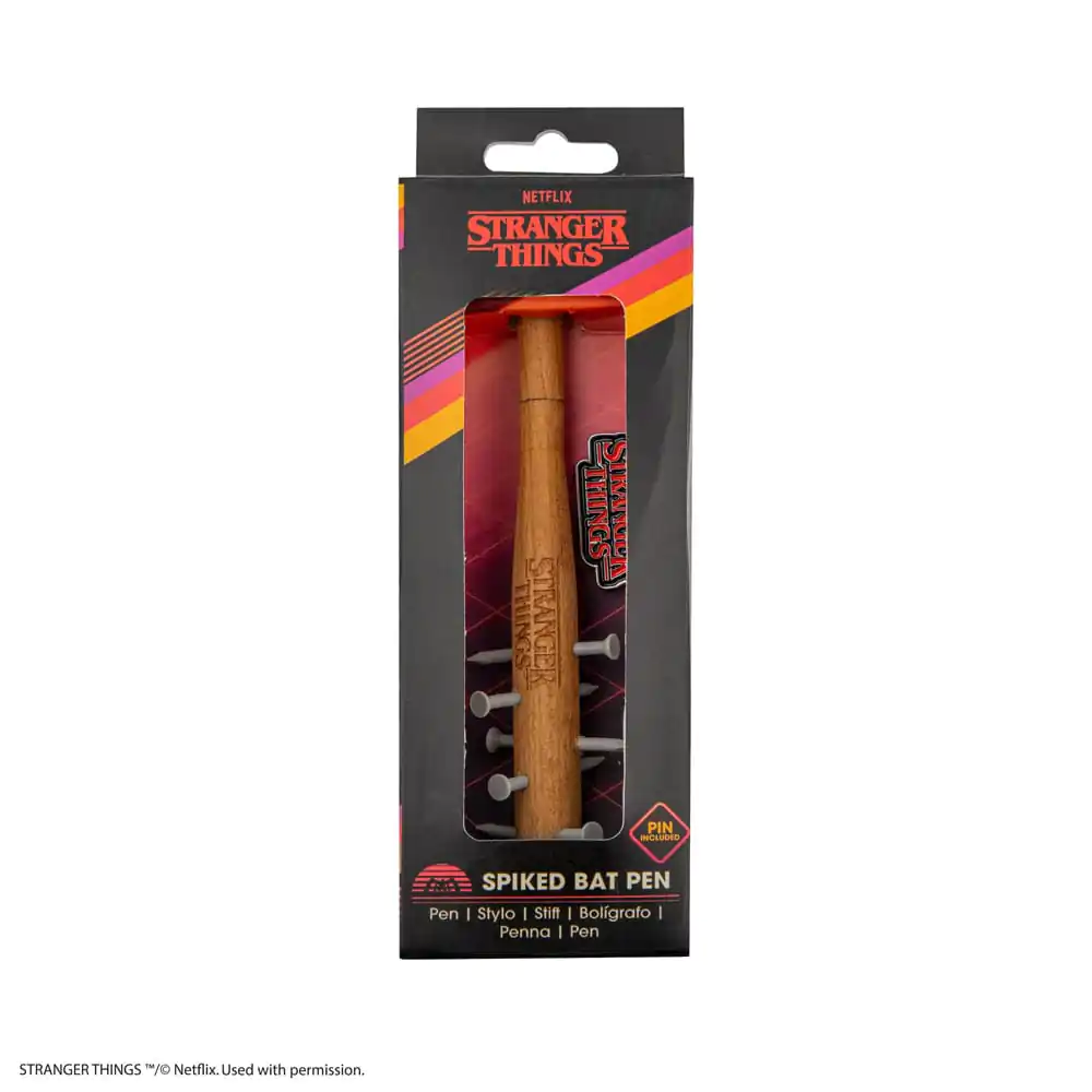 Stranger Things Spiked Fledermaus Stift & Stranger Things Pin Produktfoto
