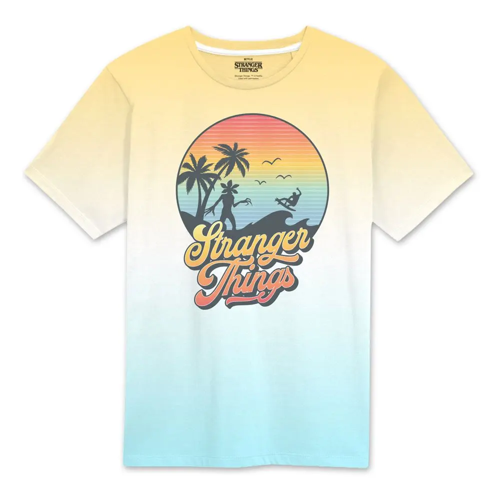 Stranger Things Sunset Circle T-shirt Produktfoto