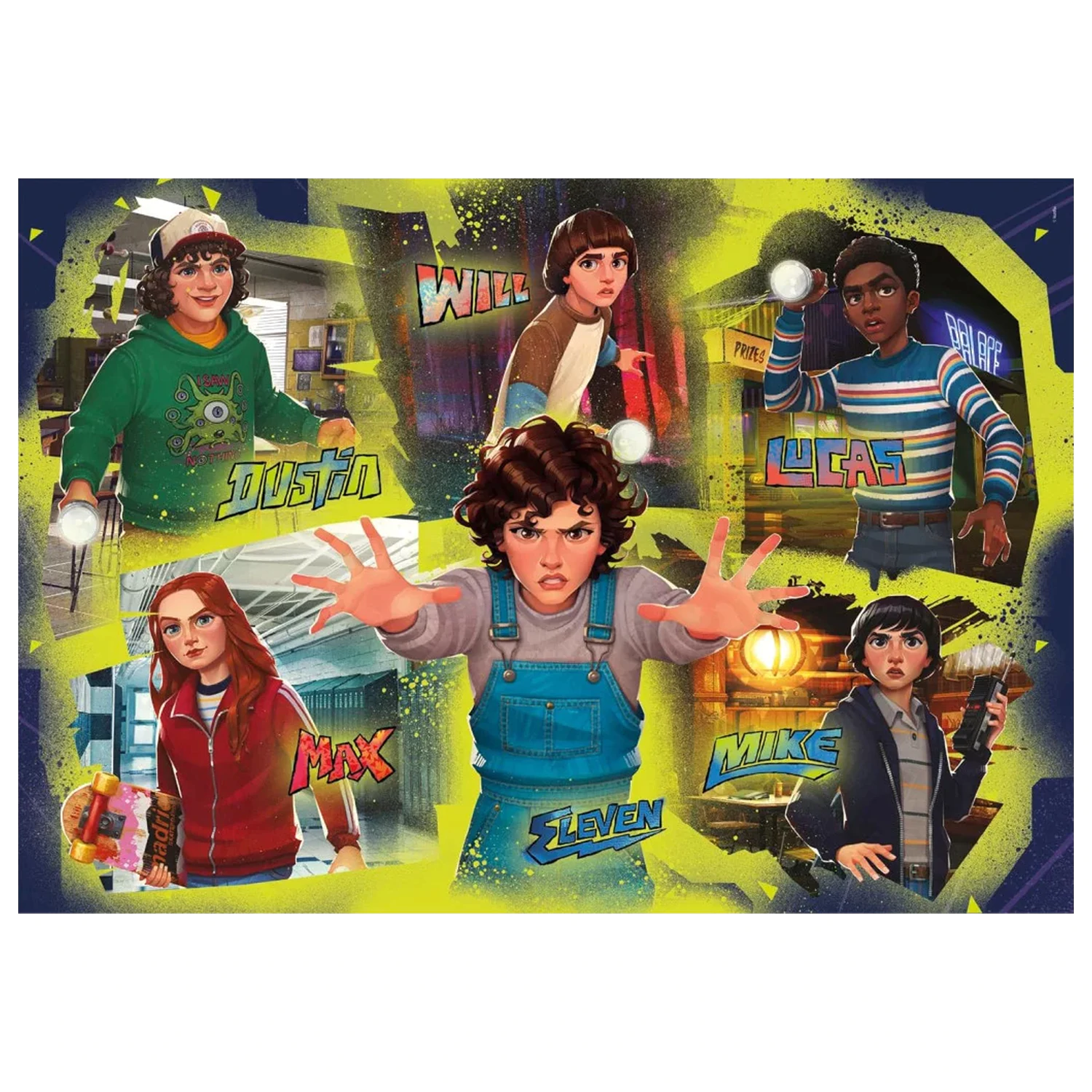 Stranger Things Tales 180-teiliges Puzzle Produktfoto