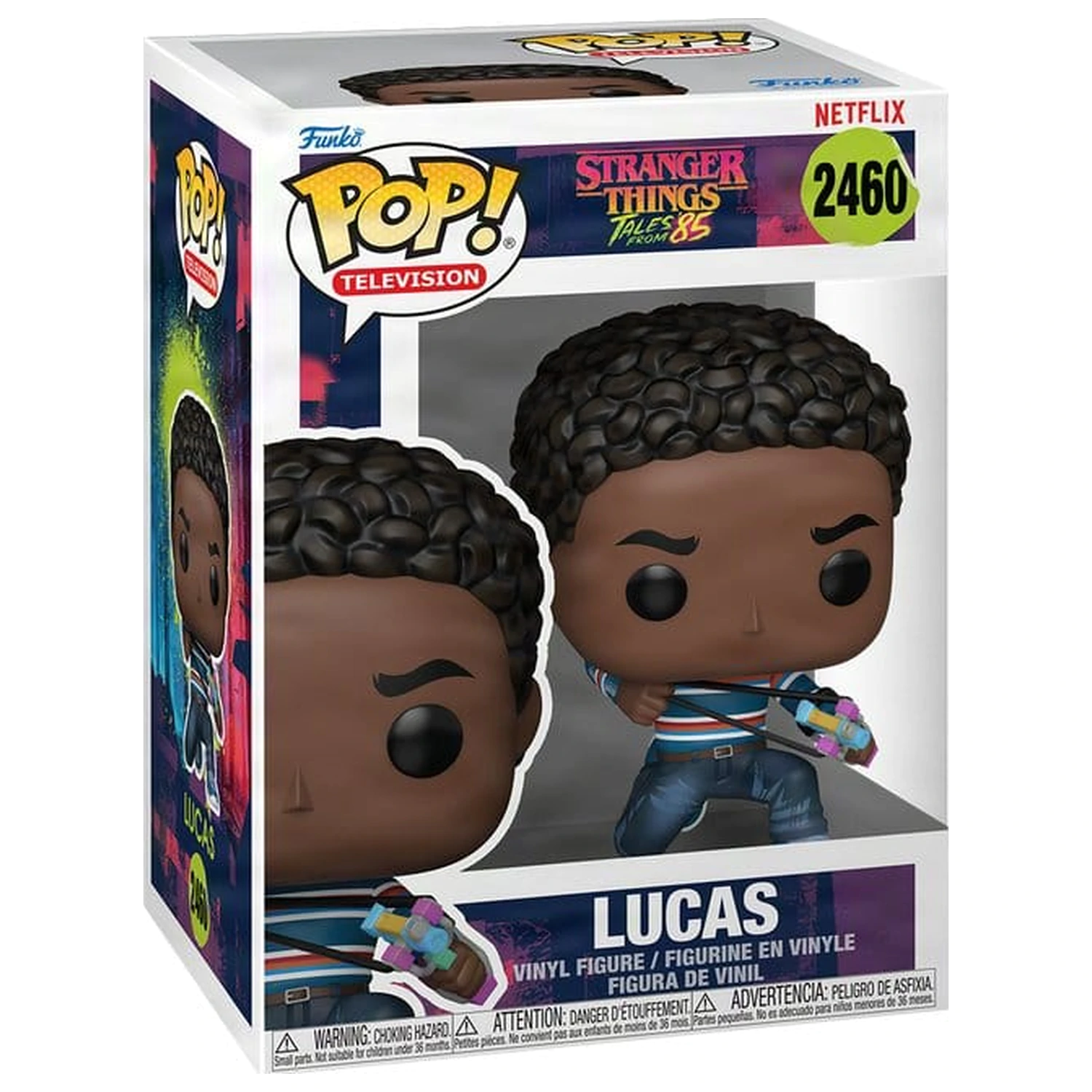 Stranger Things: Tales from '85 Funko POP! Television Vinyl Figur Lucas 9 cm Produktfoto