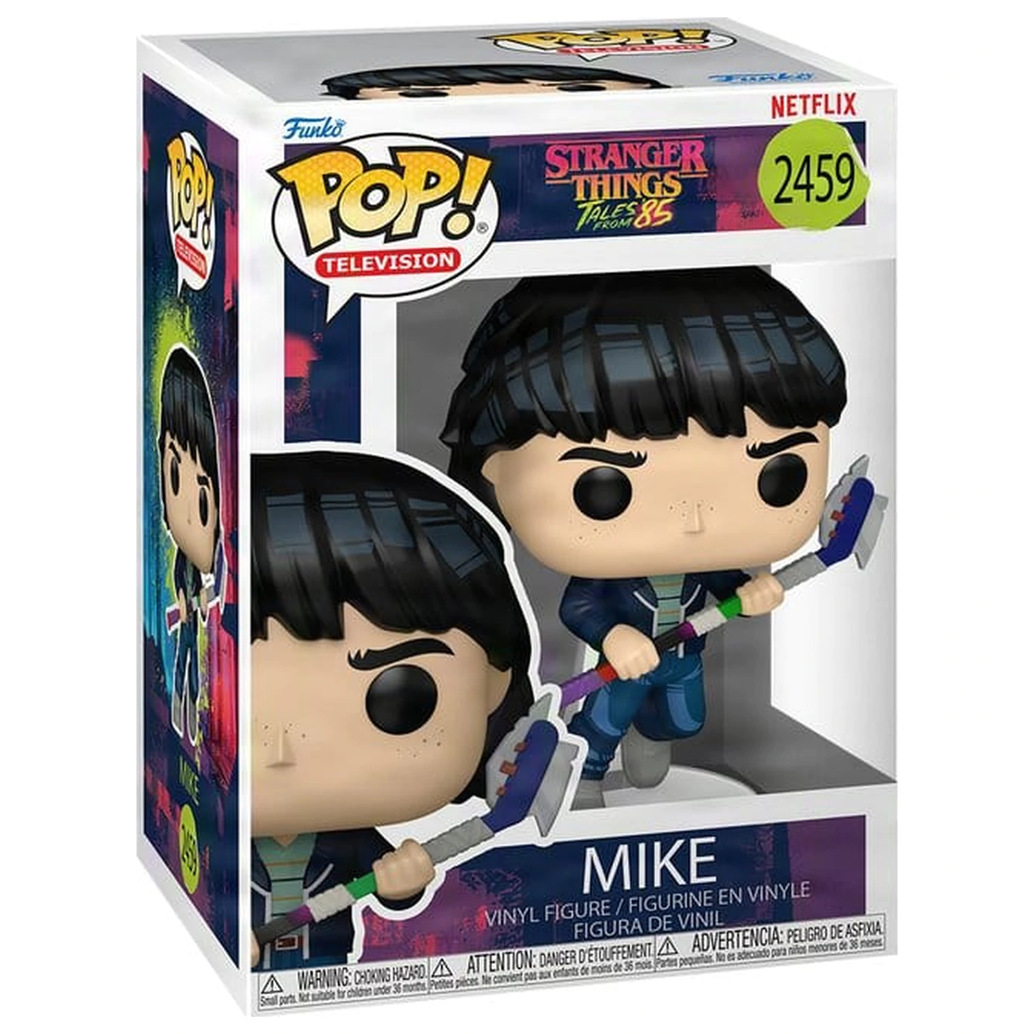 Stranger Things: Tales from '85 Funko POP! Television Vinyl Figur Mike 9 cm Produktfoto