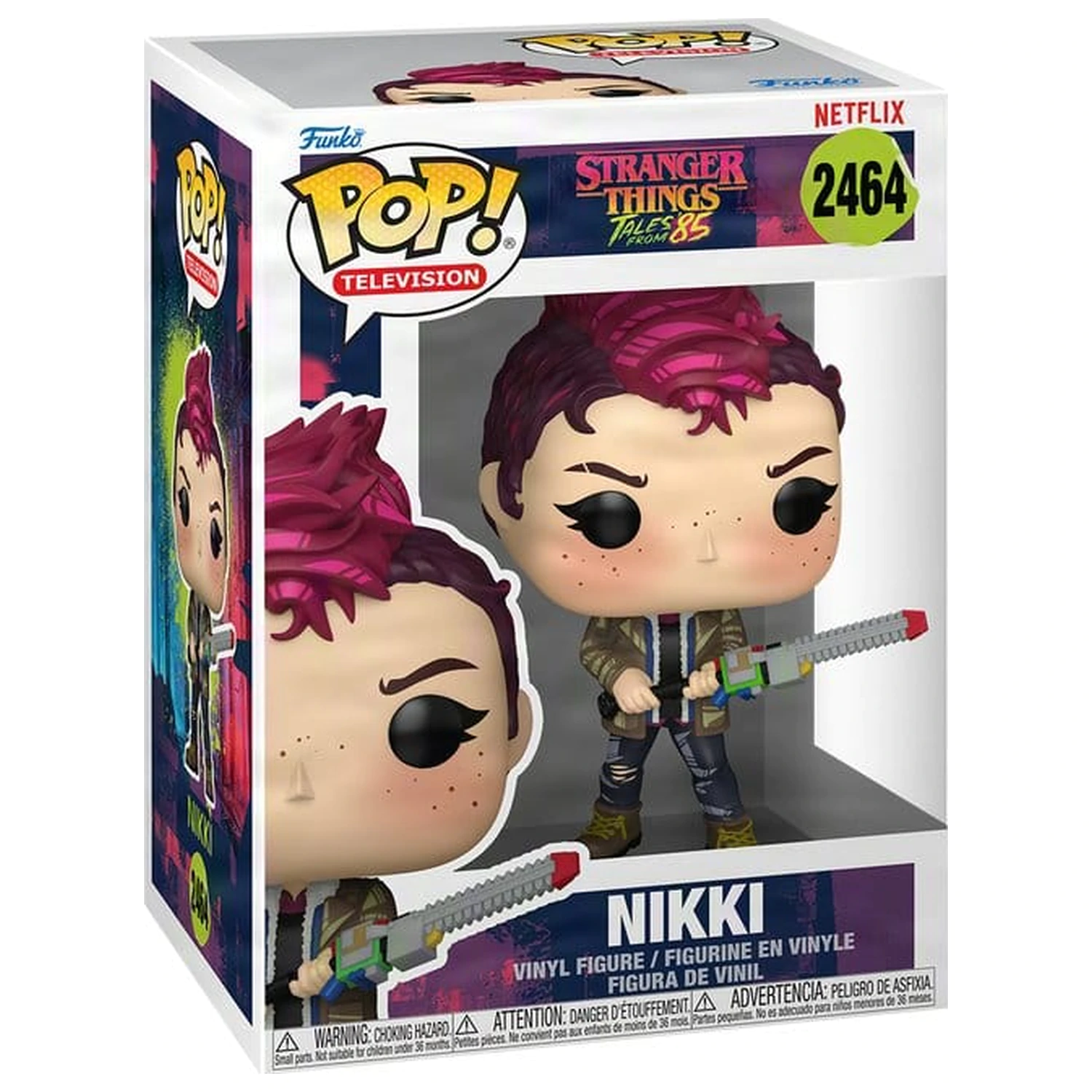 Stranger Things: Tales from '85 Funko POP! Television Vinyl Figur Nikki 9 cm Produktfoto