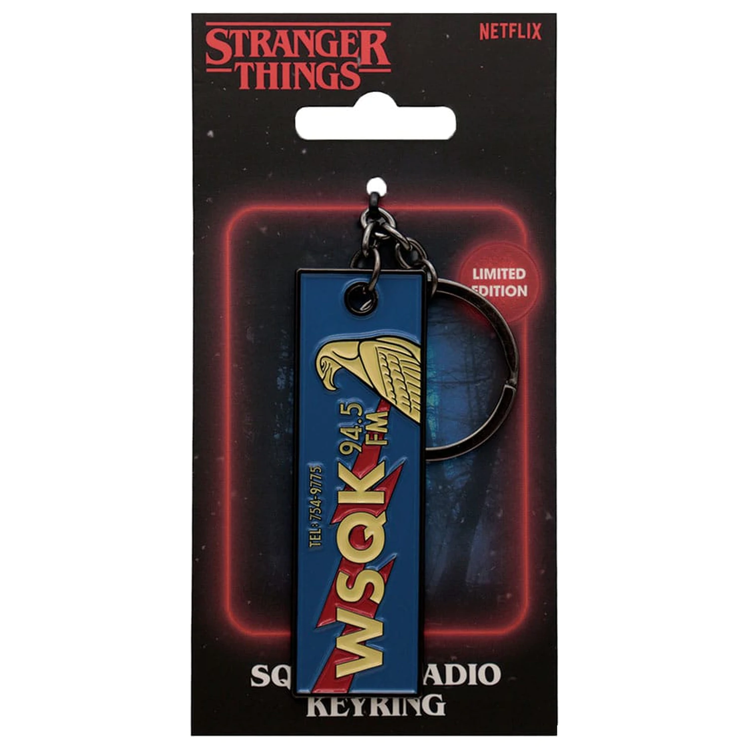 Stranger Things Schlüsselanhänger The Squawk Limited Edition Produktfoto