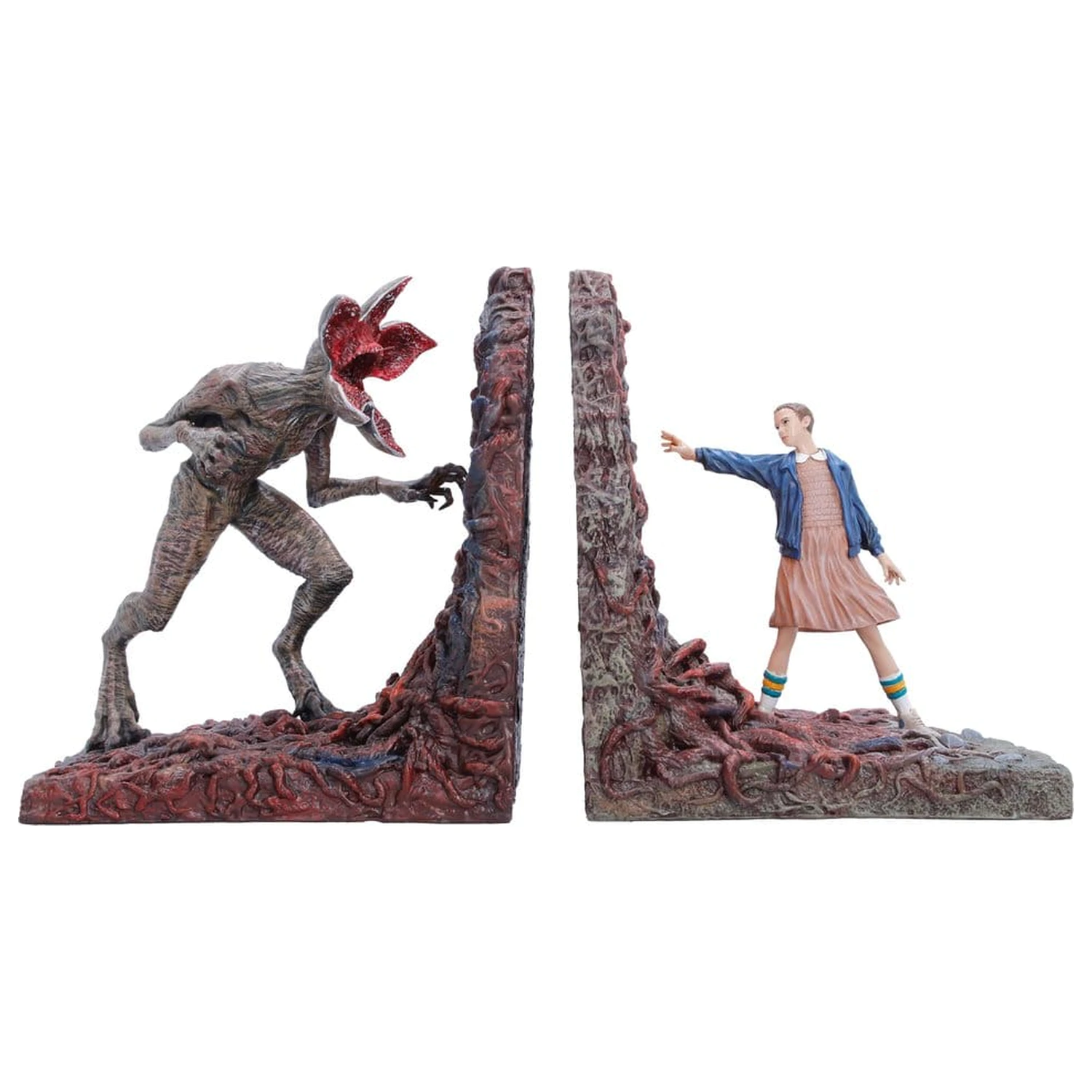 Stranger Things Buchstützen The Upside Down 18 cm Produktfoto