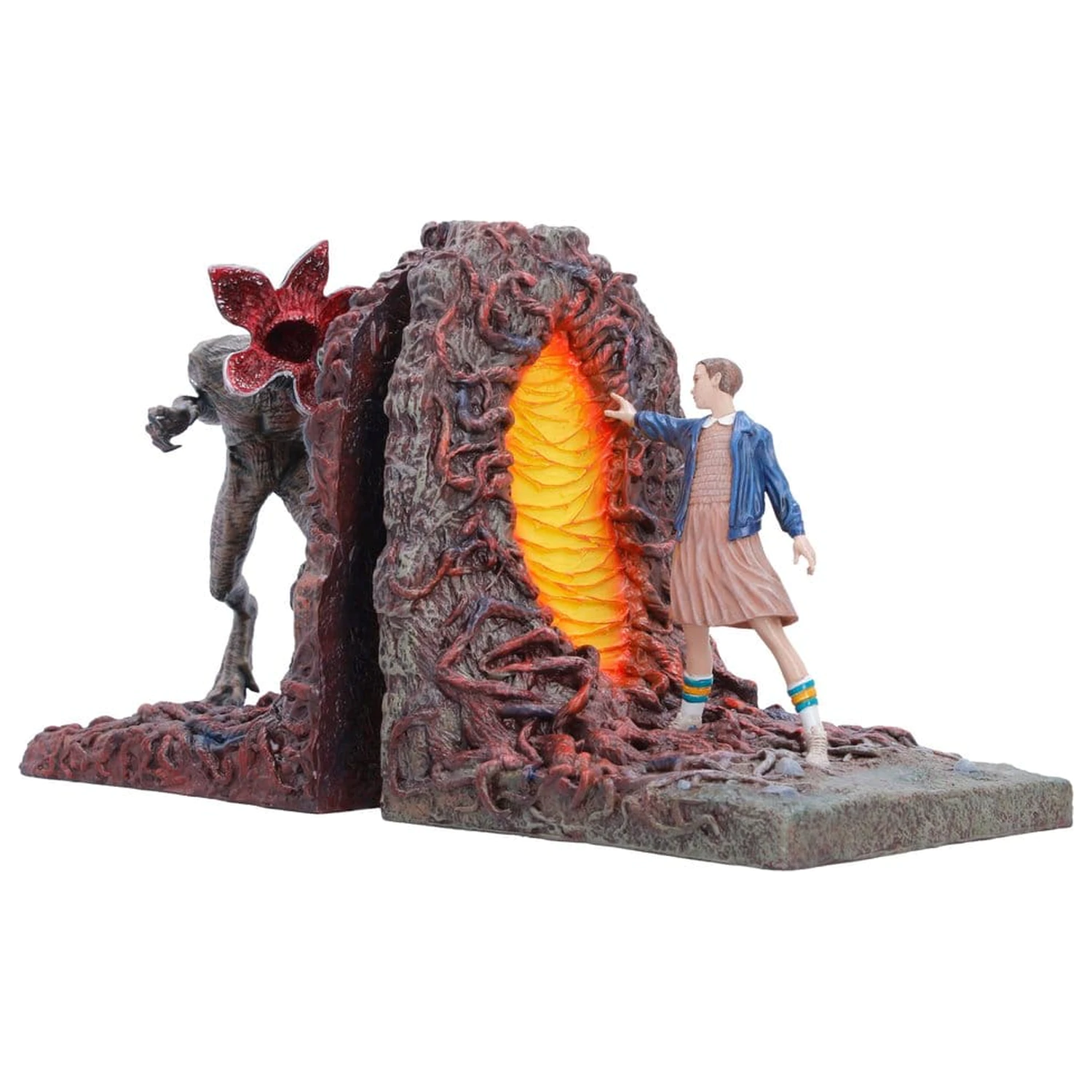 Stranger Things Buchstützen The Upside Down 18 cm Produktfoto