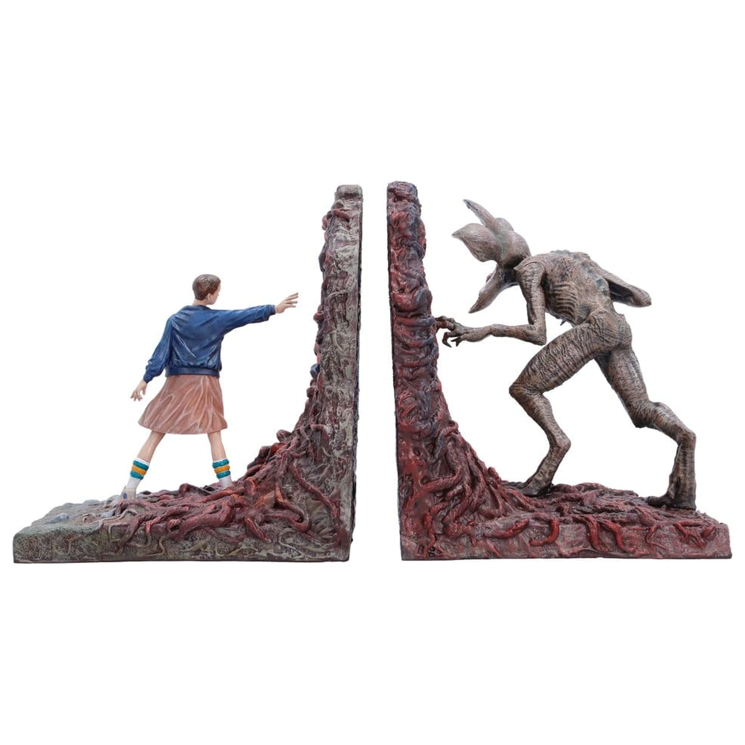 Stranger Things Buchstützen The Upside Down 18 cm Produktfoto