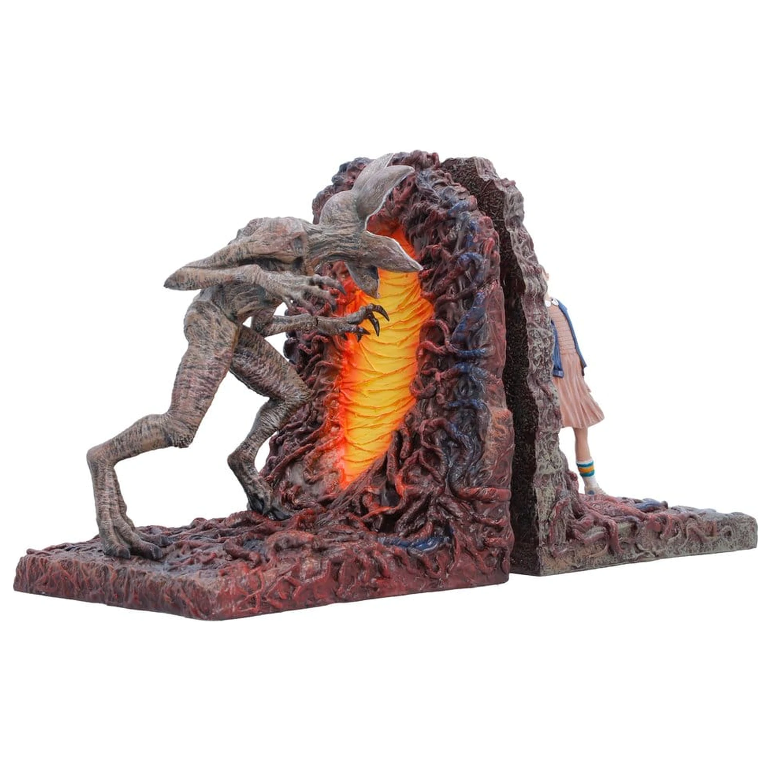 Stranger Things Buchstützen The Upside Down 18 cm Produktfoto