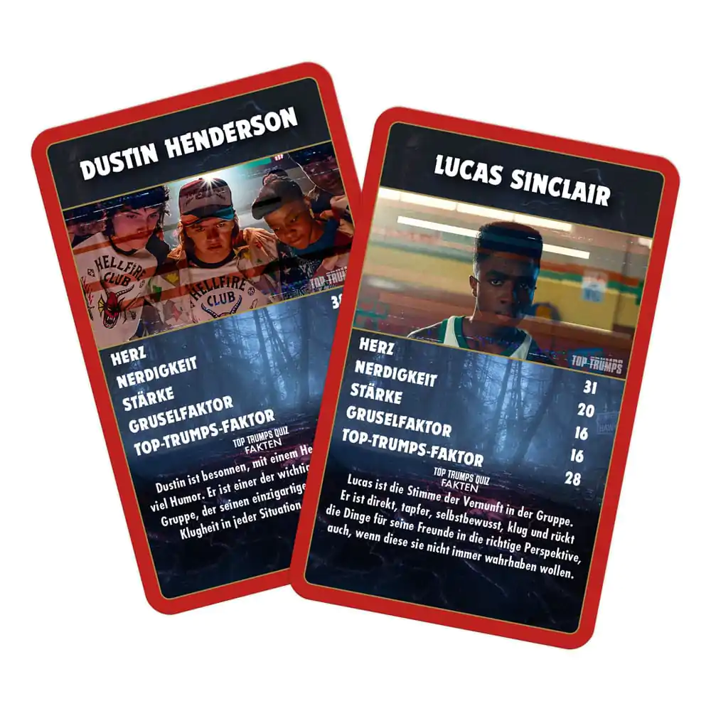 Stranger Things Kartenspiel Top Trumps Collectables Deutsche Version Produktfoto