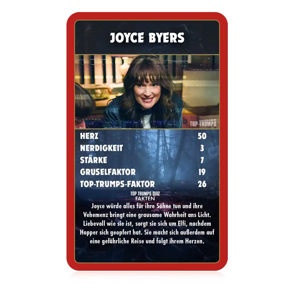 Stranger Things Kartenspiel Top Trumps Collectables Deutsche Version Produktfoto