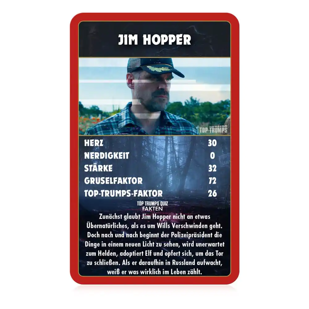 Stranger Things Kartenspiel Top Trumps Collectables Deutsche Version Produktfoto