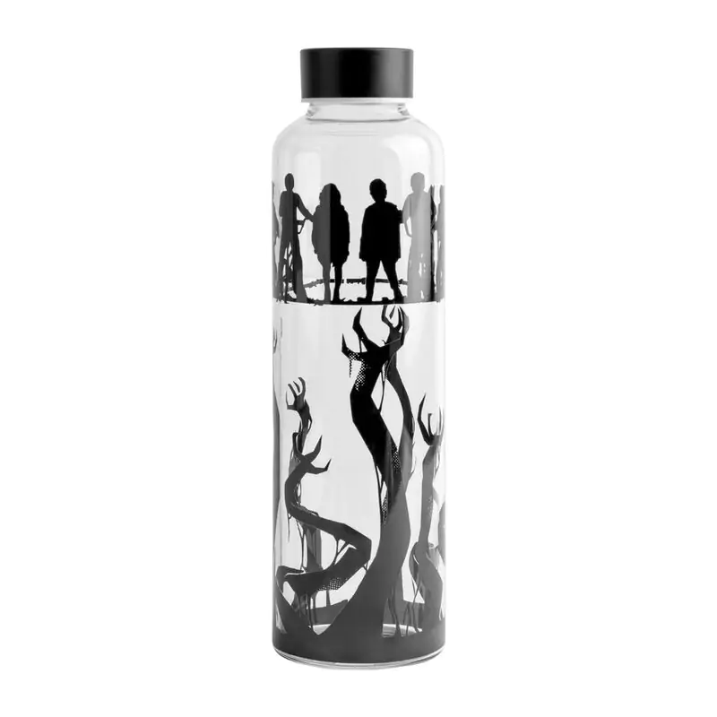 Stranger Things Glasflasche 500ml Produktfoto