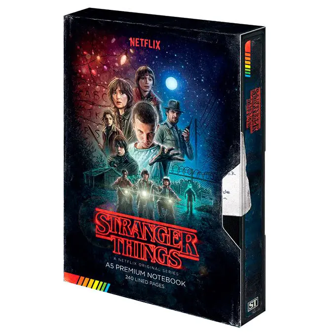 Stranger Things Premium Notizbuch A5 VHS (S1) termékfotó