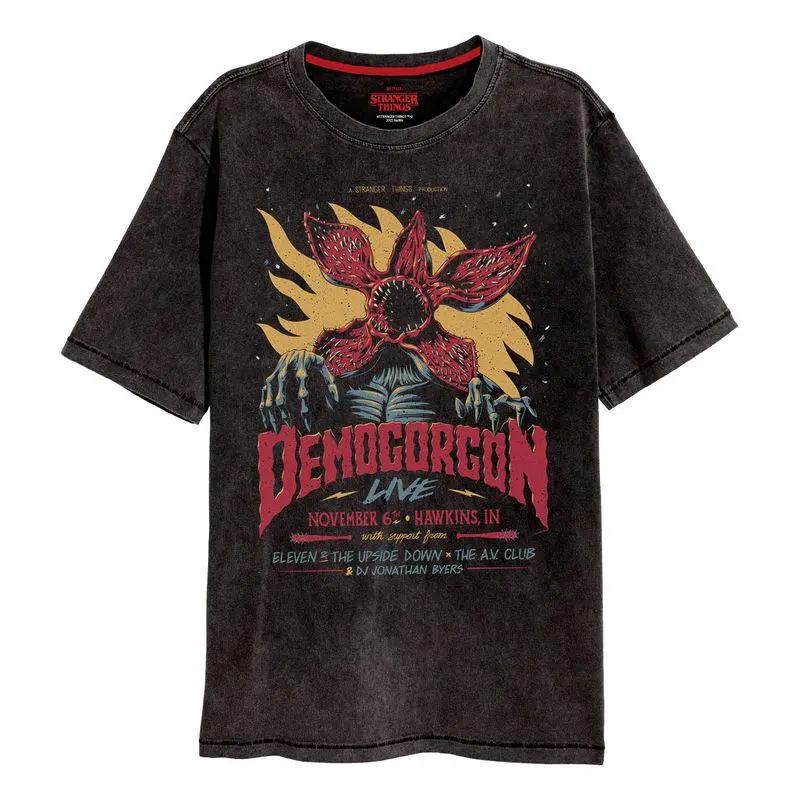 Stranger Things Vintage Demogorgon T-shirt Produktfoto
