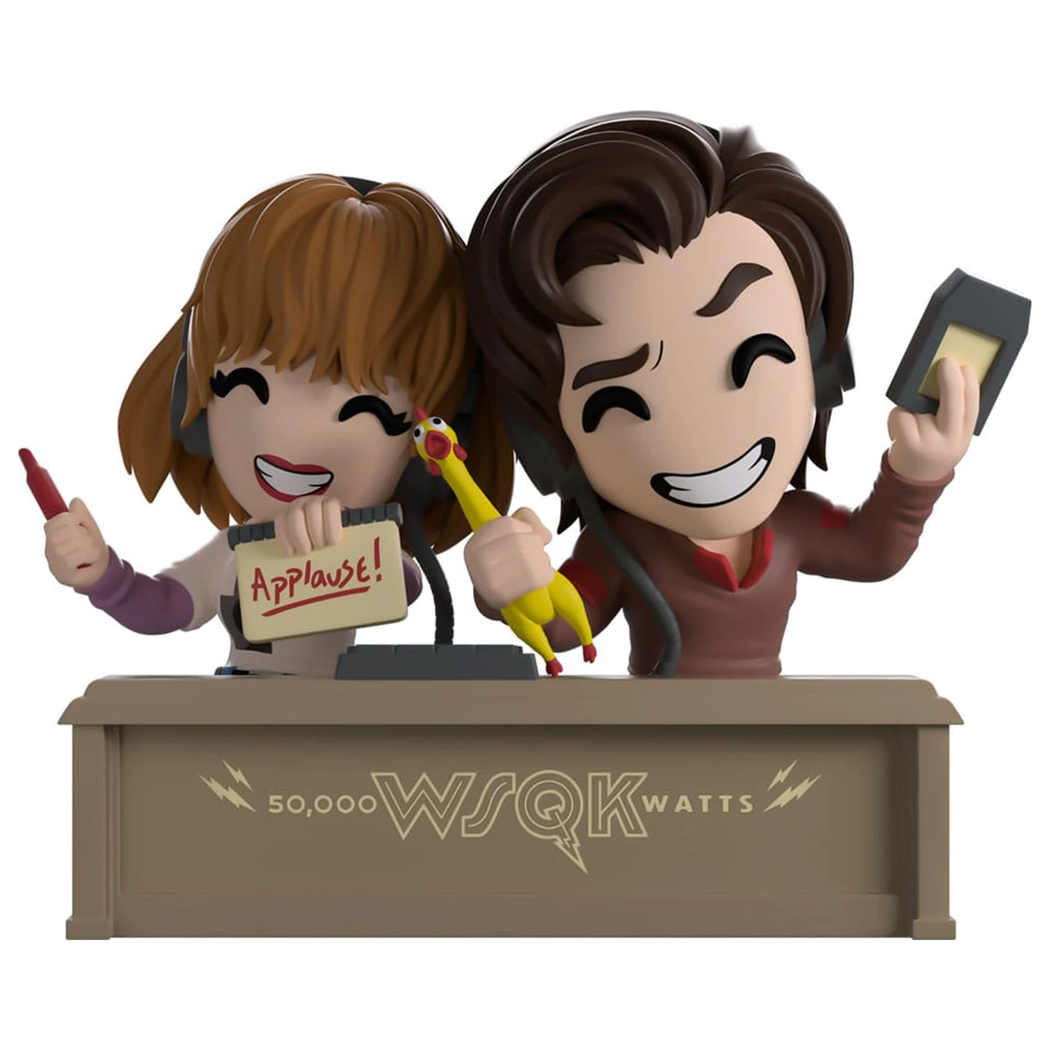 Stranger Things Vinyl Figur WSQK Robin & Steve 13 cm Produktfoto