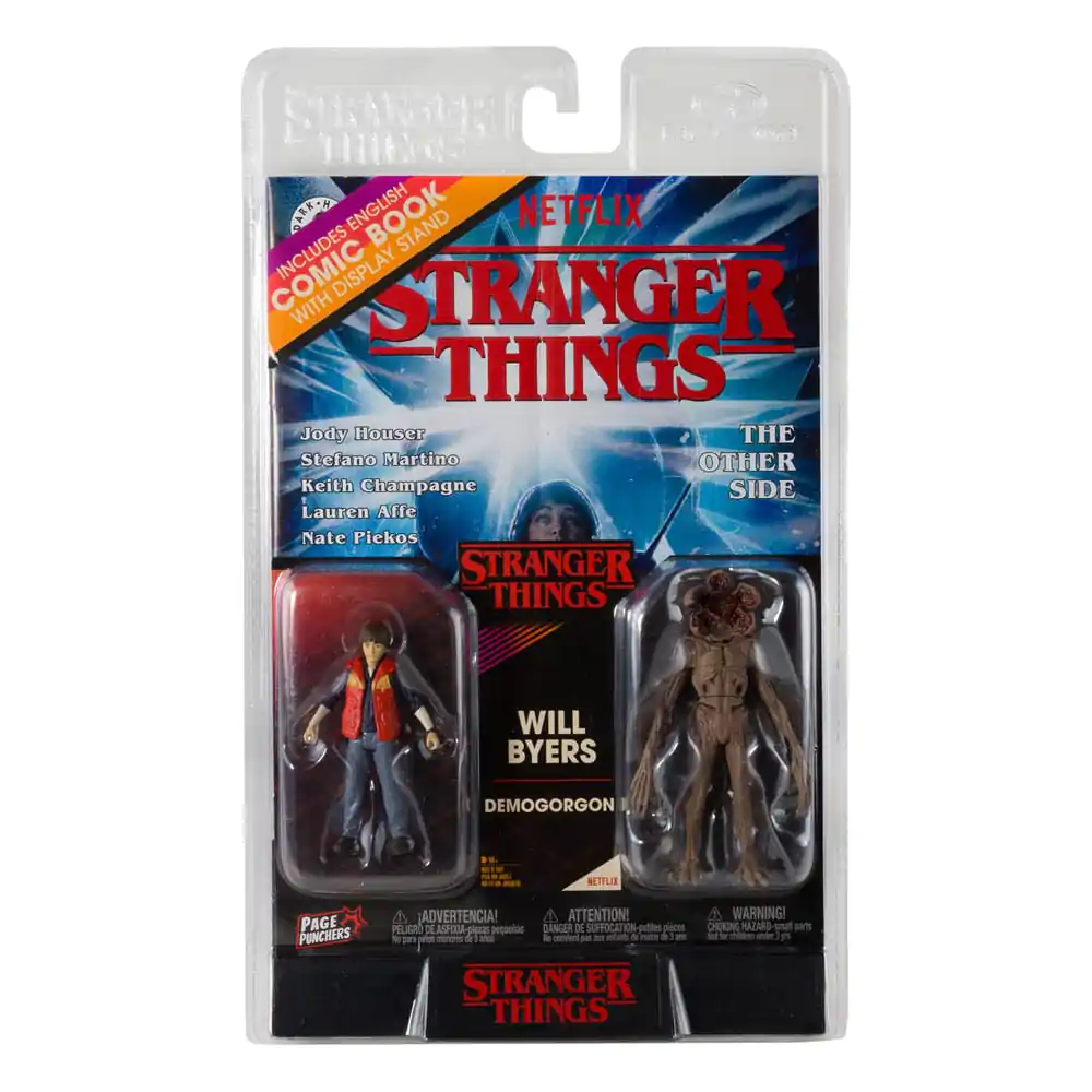 Stranger Things Actionfiguren &amp; Comic Will Byers and Demogorgon 8 cm Produktfoto