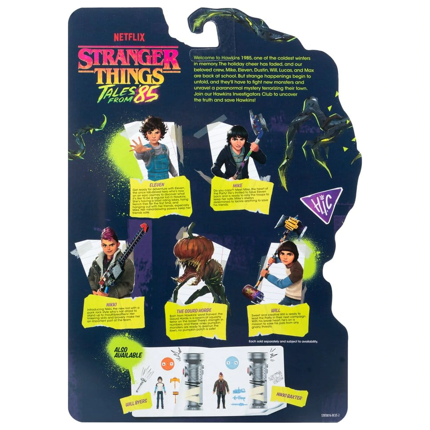 Stranger Things Welt von Core Action Figur Eleven #1 Produktfoto