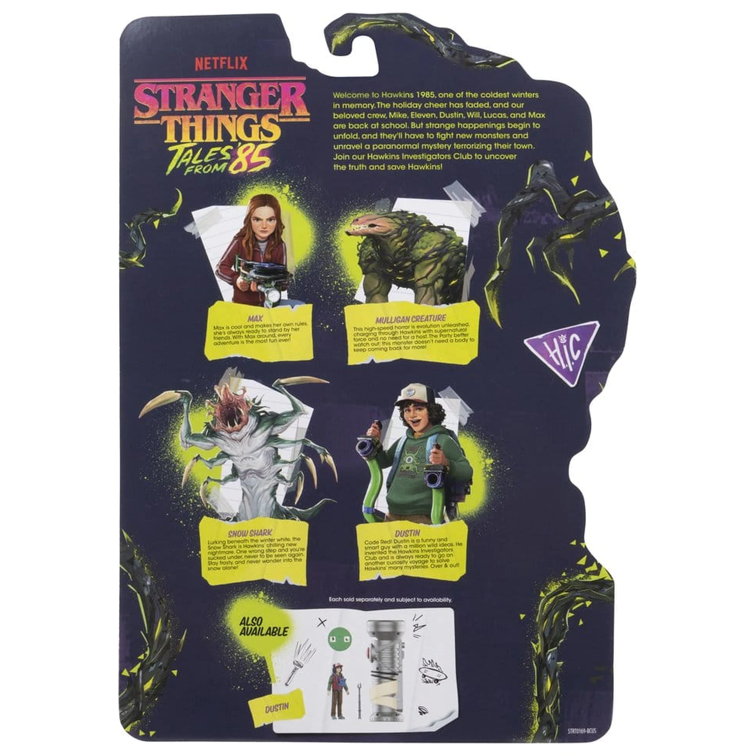 Stranger Things World Of Core Figures Action-Figur Mulligan Kreatur Produktfoto