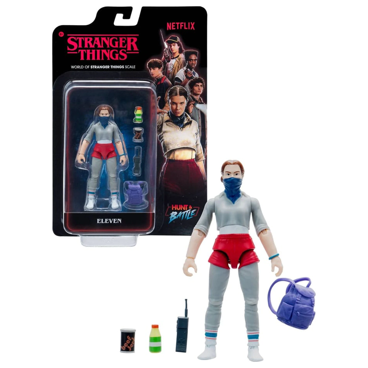 Stranger Things World Of Core Figuren Action-Figur Eleven #2 mit Zubehör 10 cm Produktfoto