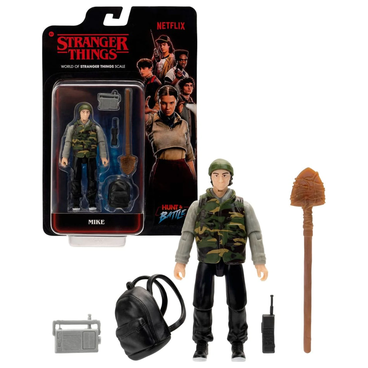 Stranger Things World Of Core Figuren Actionfigur Mike mit Zubehör 10 cm Produktfoto