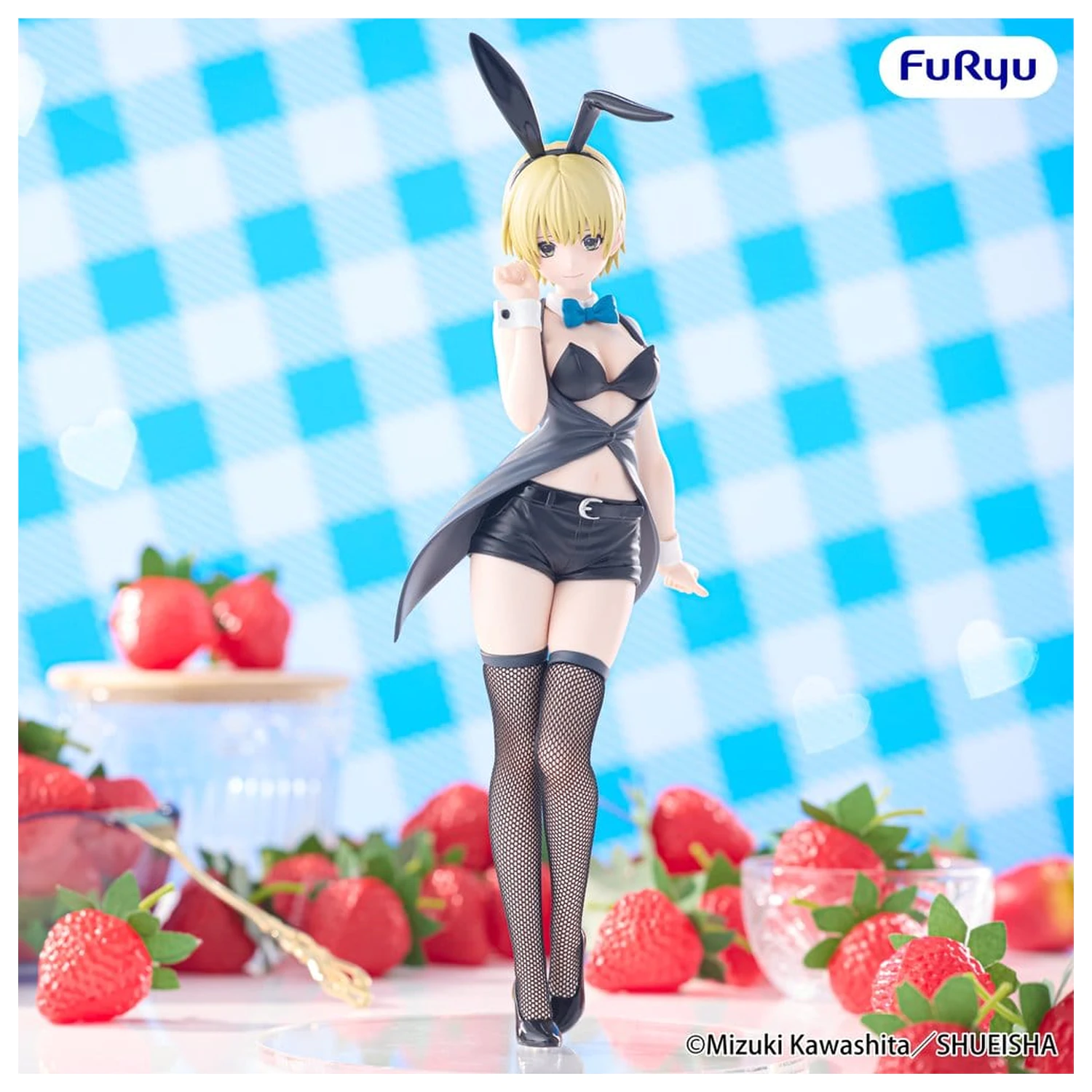 Strawberry 100% BiCute Bunnies PVC Figur Tsukasa Nishino 27 cm Produktfoto