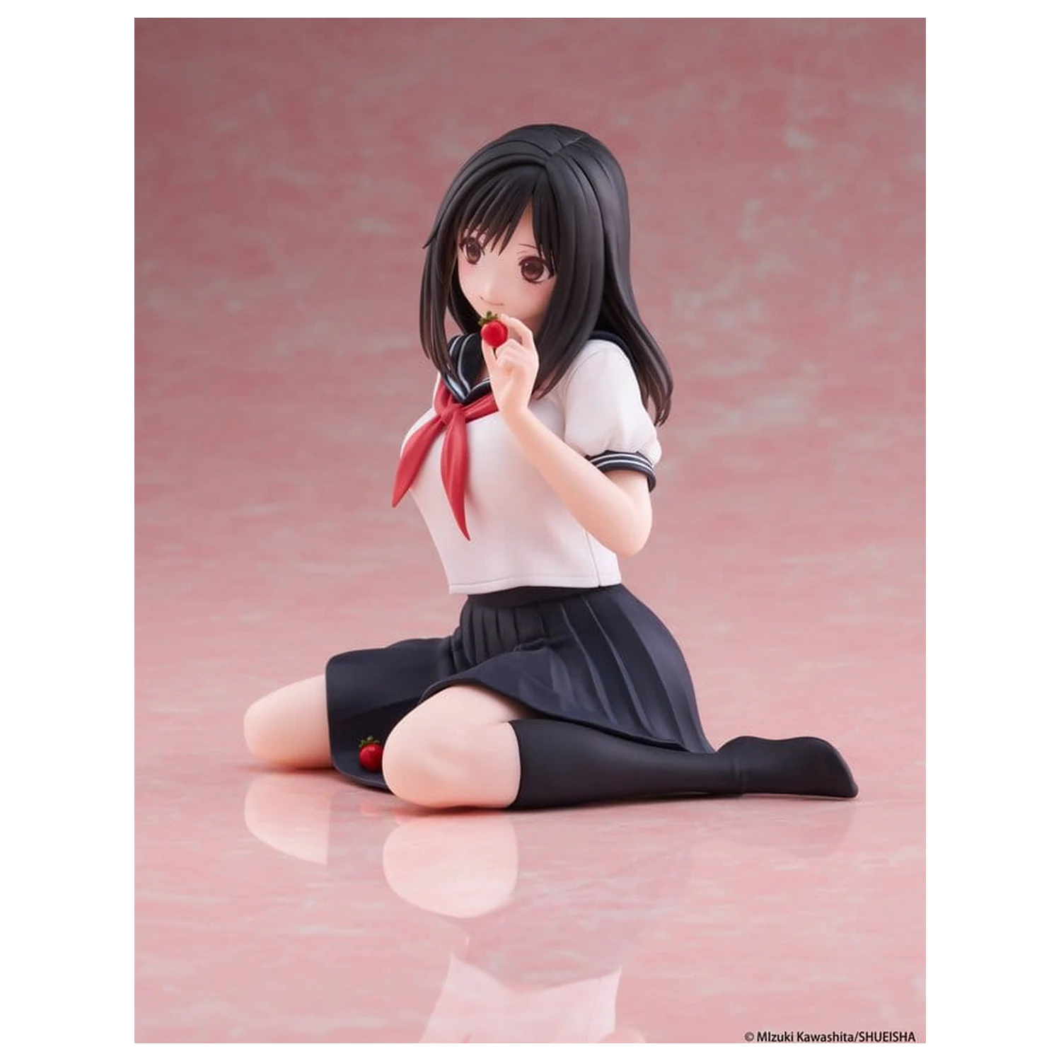 Strawberry 100% Desktop Cute PVC Figur Aya Tojo (School uniform Ver.) 13 cm Produktfoto