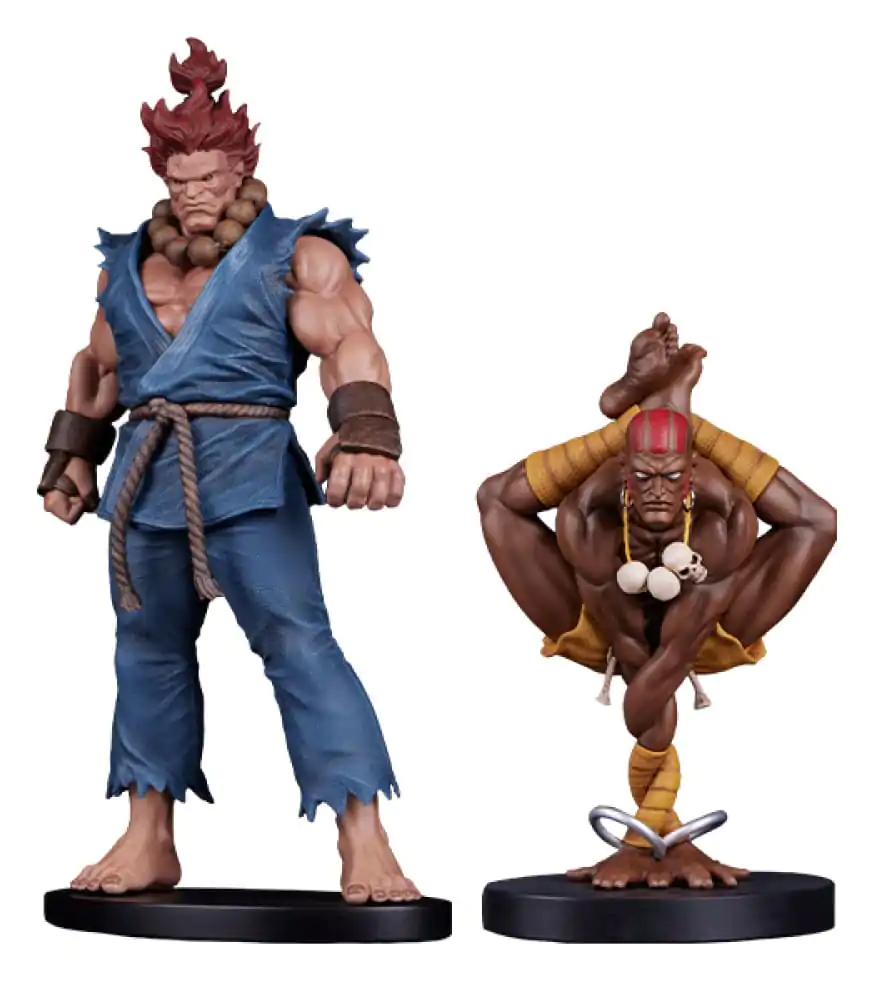 Street Fighter PVC Statuen 1/10 Akuma & Dhalsim 21 cm termékfotó