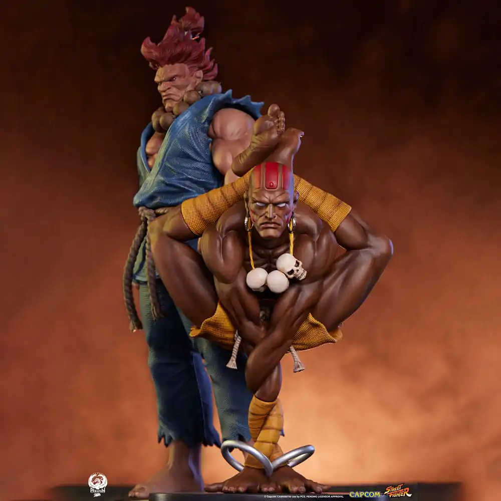 Street Fighter PVC Statuen 1/10 Akuma & Dhalsim 21 cm termékfotó