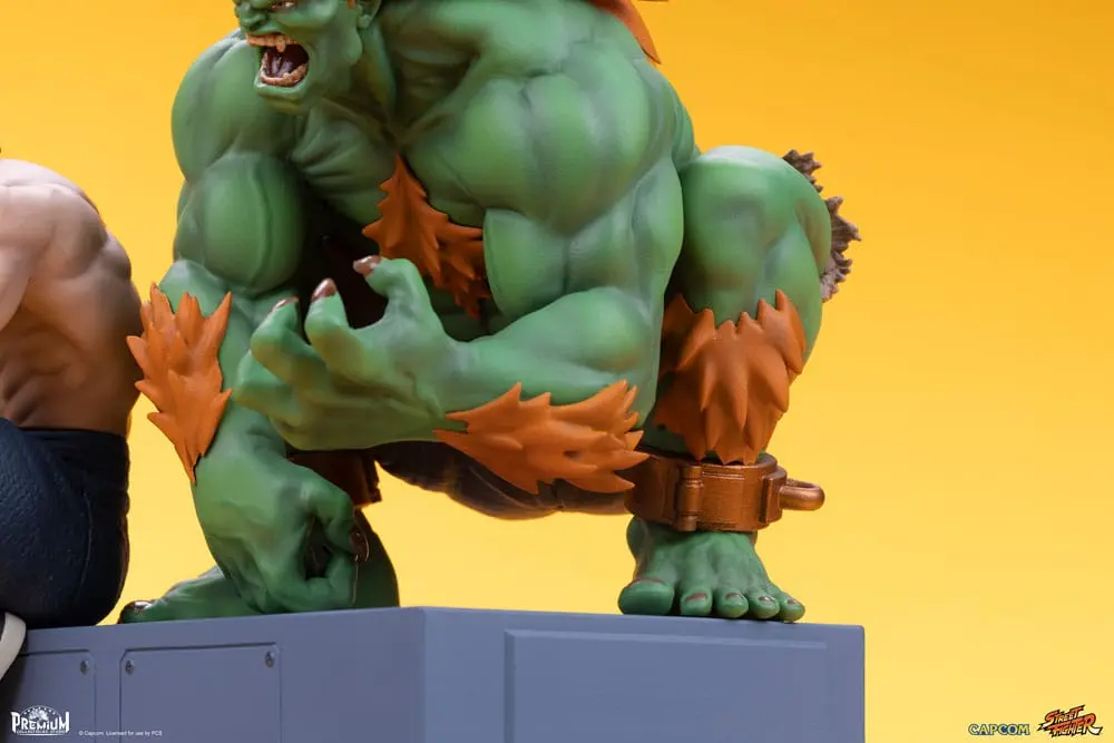 Street Fighter PVC Statues 1/10 Blanka & Fei Long 21 cm termékfotó