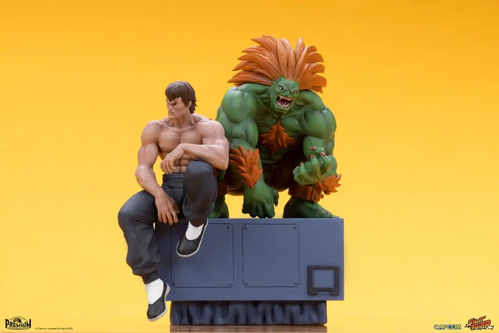 Street Fighter PVC Statues 1/10 Blanka & Fei Long 21 cm termékfotó