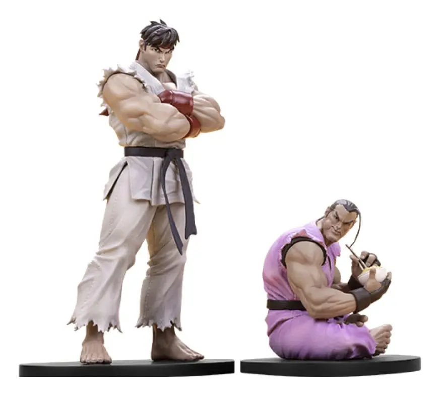 Street Fighter PVC Statuen 1/10 Ryu & Dan 18 cm Produktfoto