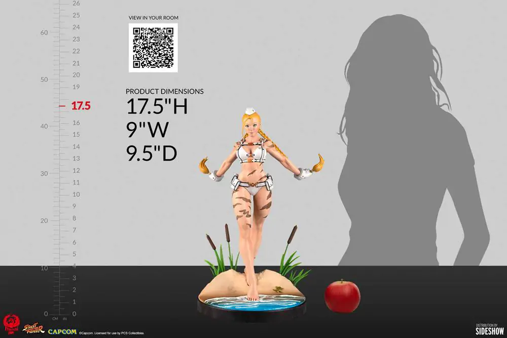 Street Fighter Statue 1/4 Cammy: Player 2 44 cm Produktfoto