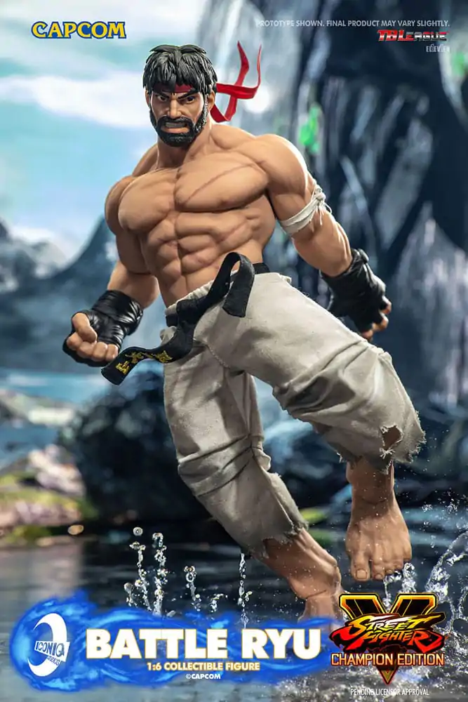 Street Fighter Actionfigur 1/6 Battle Ryu 30 cm Produktfoto