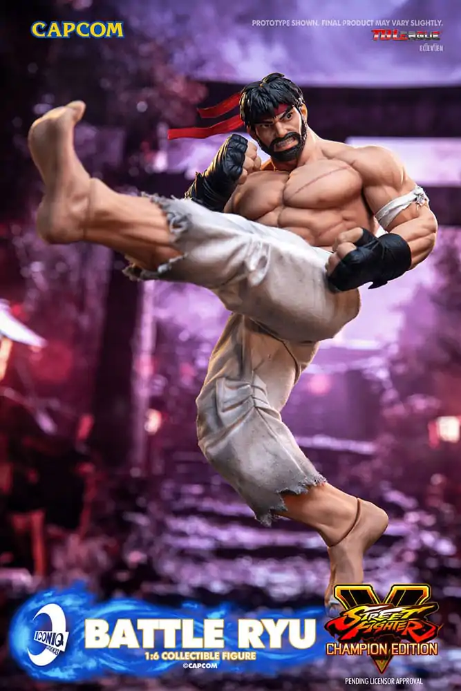 Street Fighter Actionfigur 1/6 Battle Ryu 30 cm Produktfoto