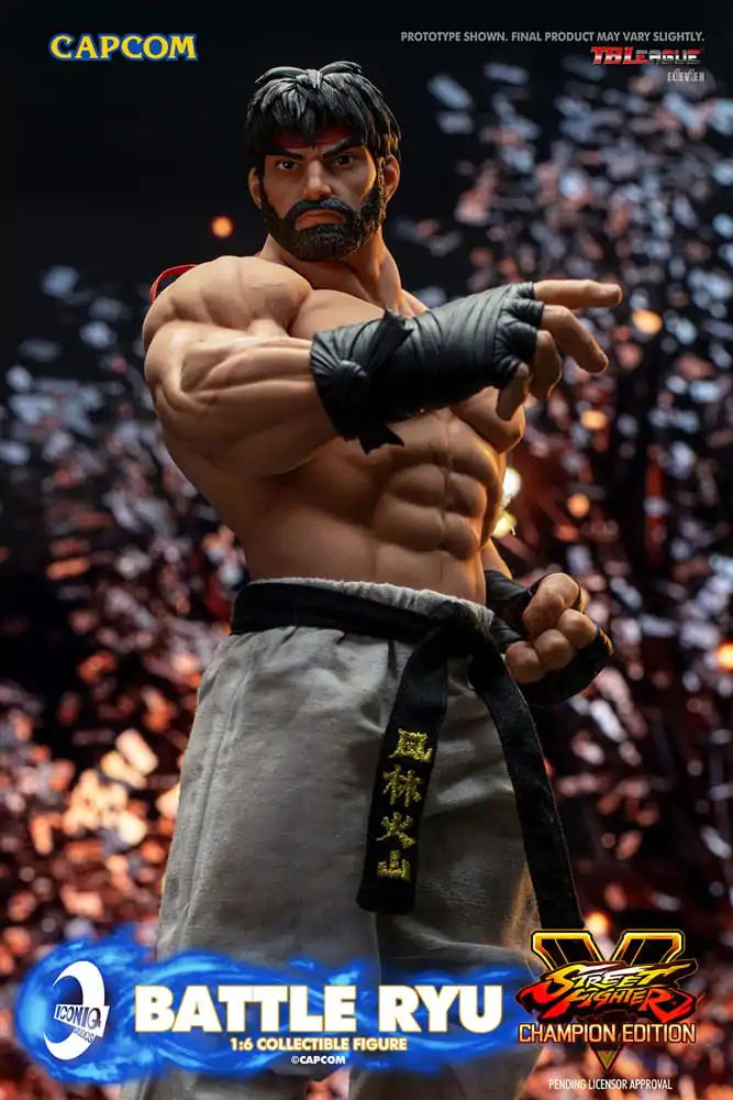 Street Fighter Actionfigur 1/6 Battle Ryu 30 cm Produktfoto