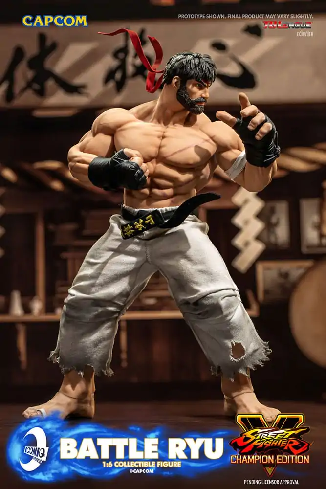 Street Fighter Actionfigur 1/6 Battle Ryu 30 cm Produktfoto
