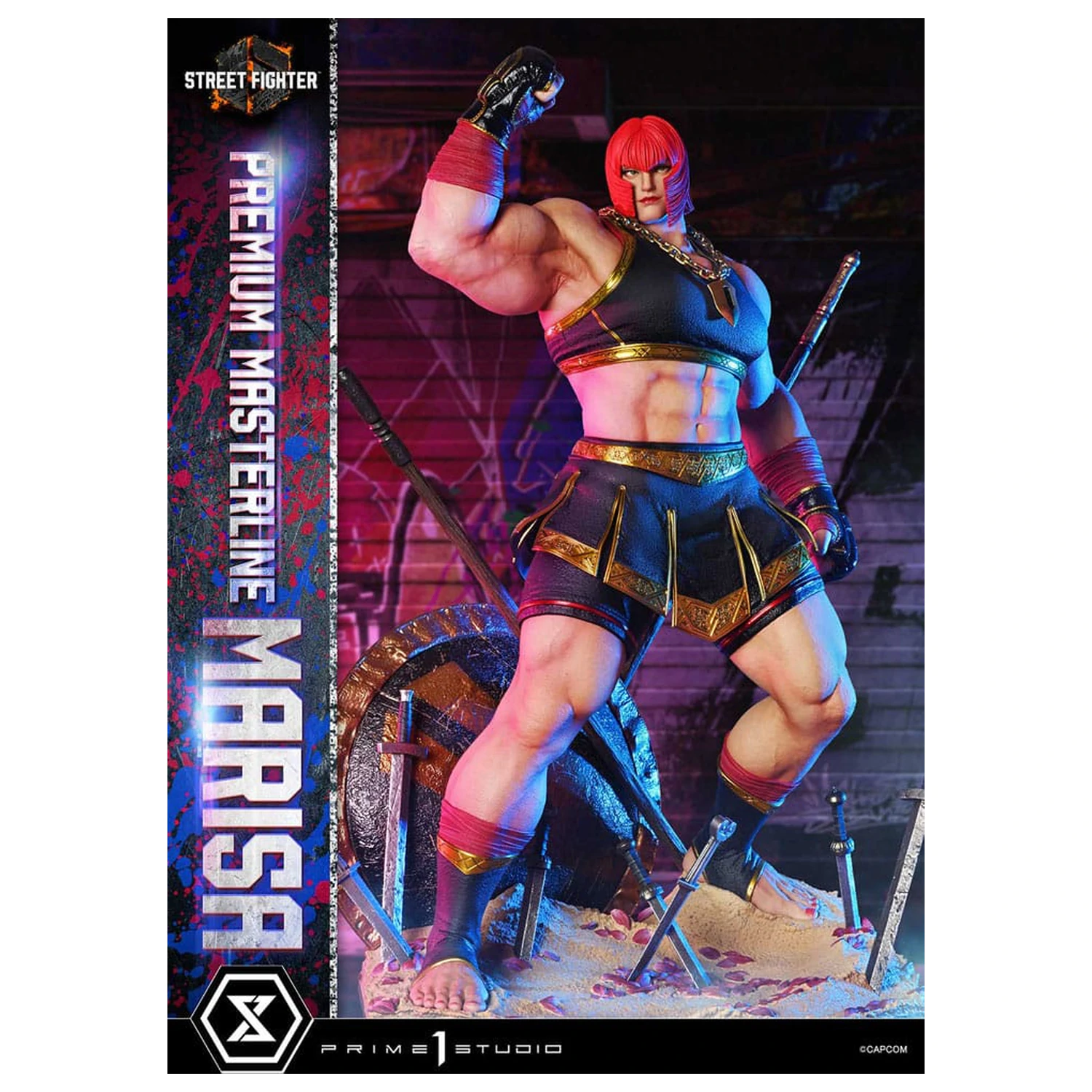 Street Fighter 6 Premium Masterline Series Statue 1/4 Marisa 70 cm Produktfoto