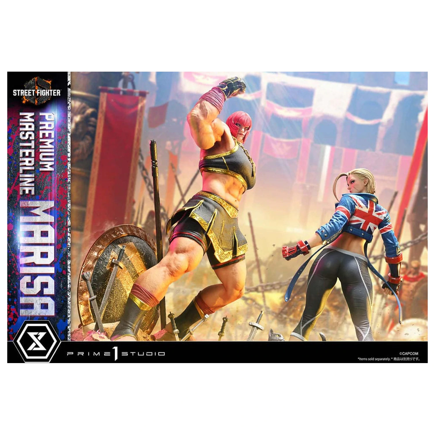 Street Fighter 6 Premium Masterline Series Statue 1/4 Marisa 70 cm Produktfoto