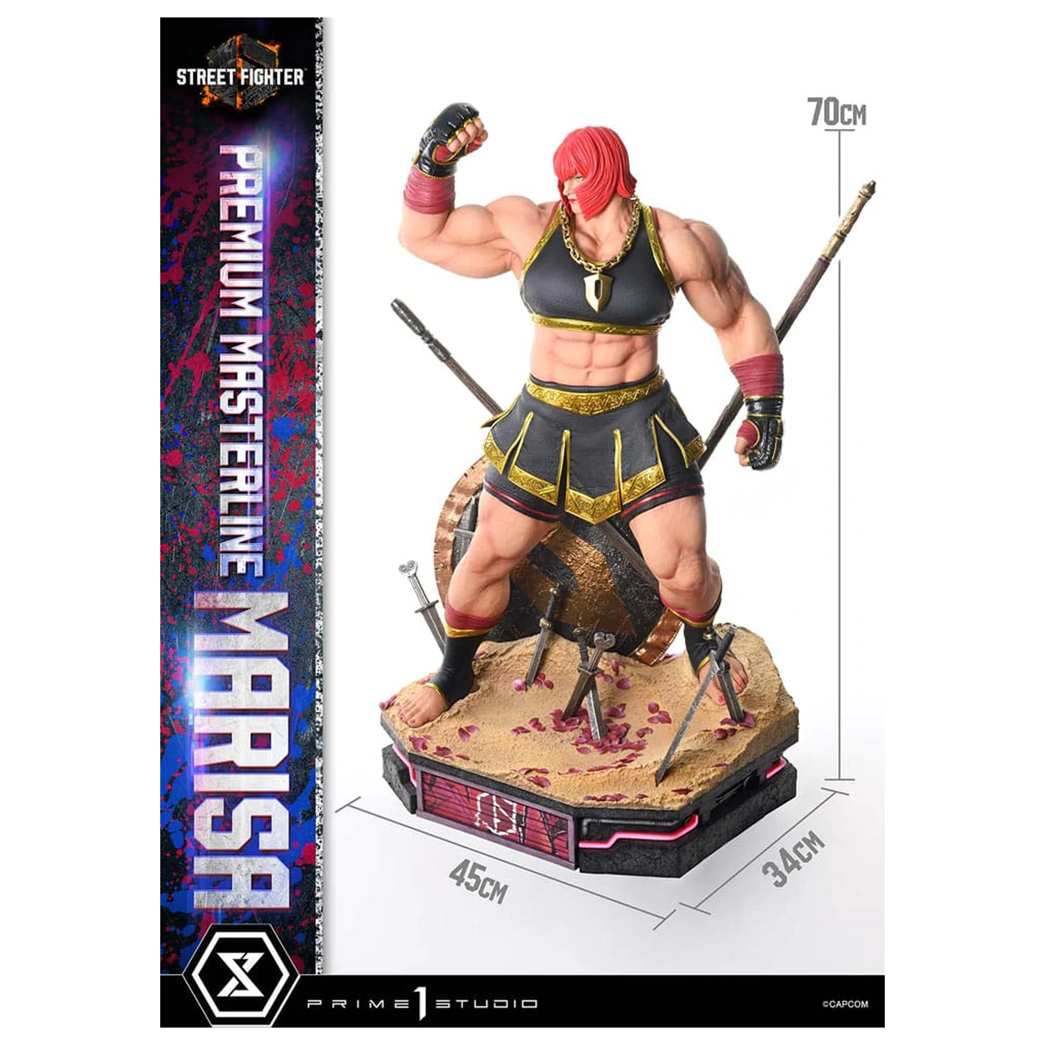 Street Fighter 6 Premium Masterline Series Statue 1/4 Marisa 70 cm Produktfoto