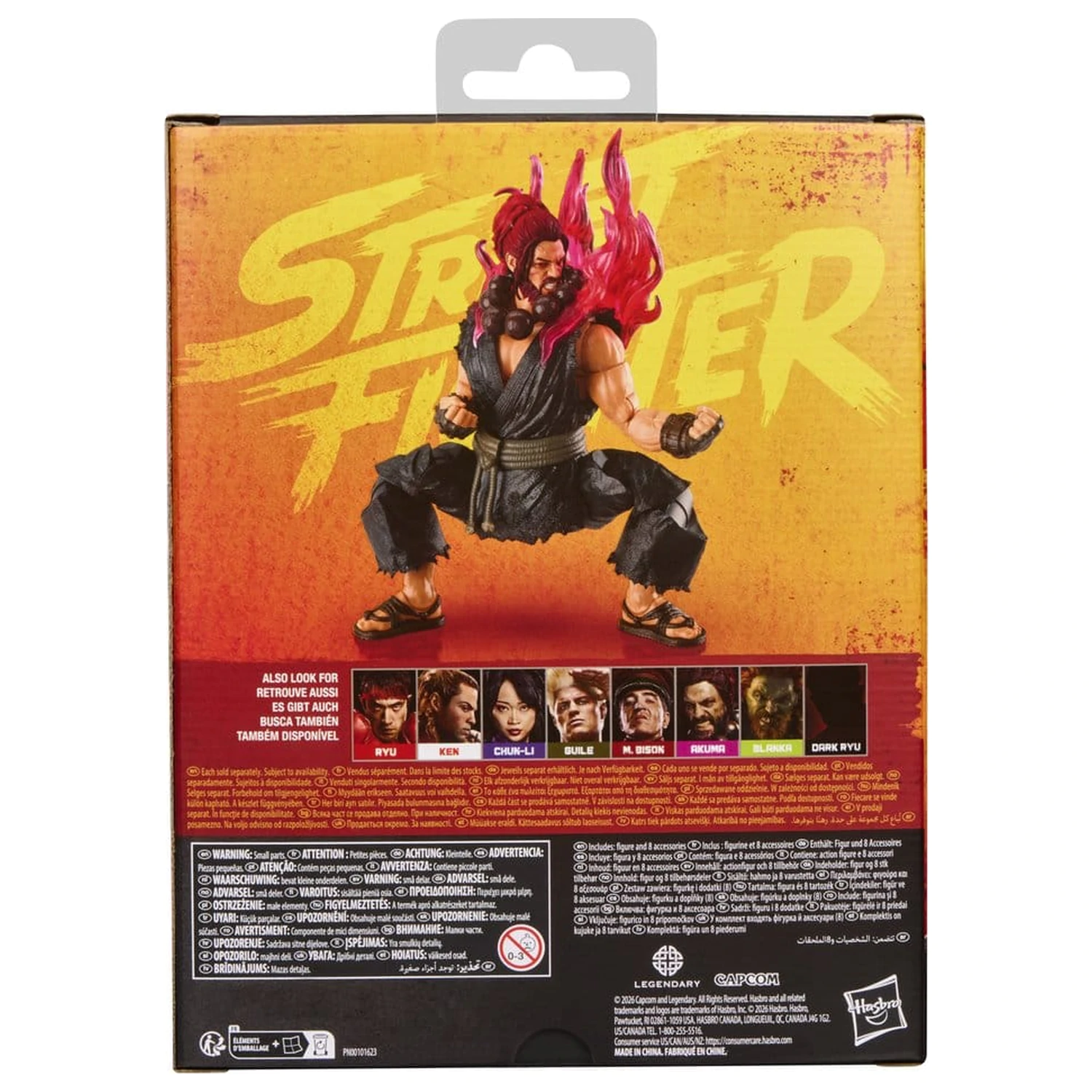 Street Fighter Action Figur Akuma 15 cm Produktfoto