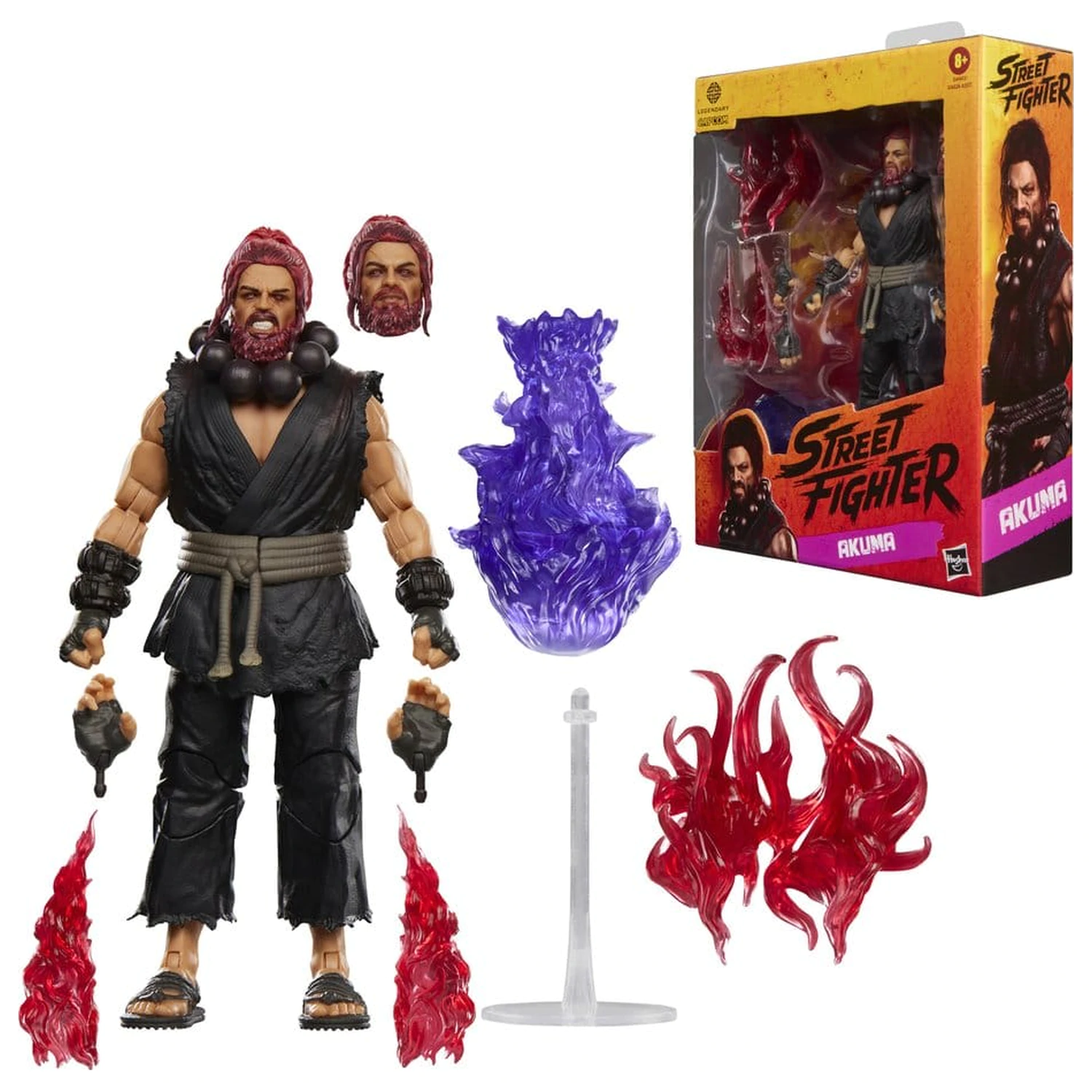 Street Fighter Action Figur Akuma 15 cm Produktfoto