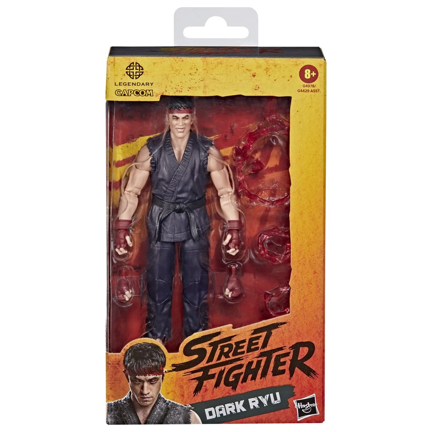 Street Fighter Actionfigur Dark Ryu 15 cm Produktfoto