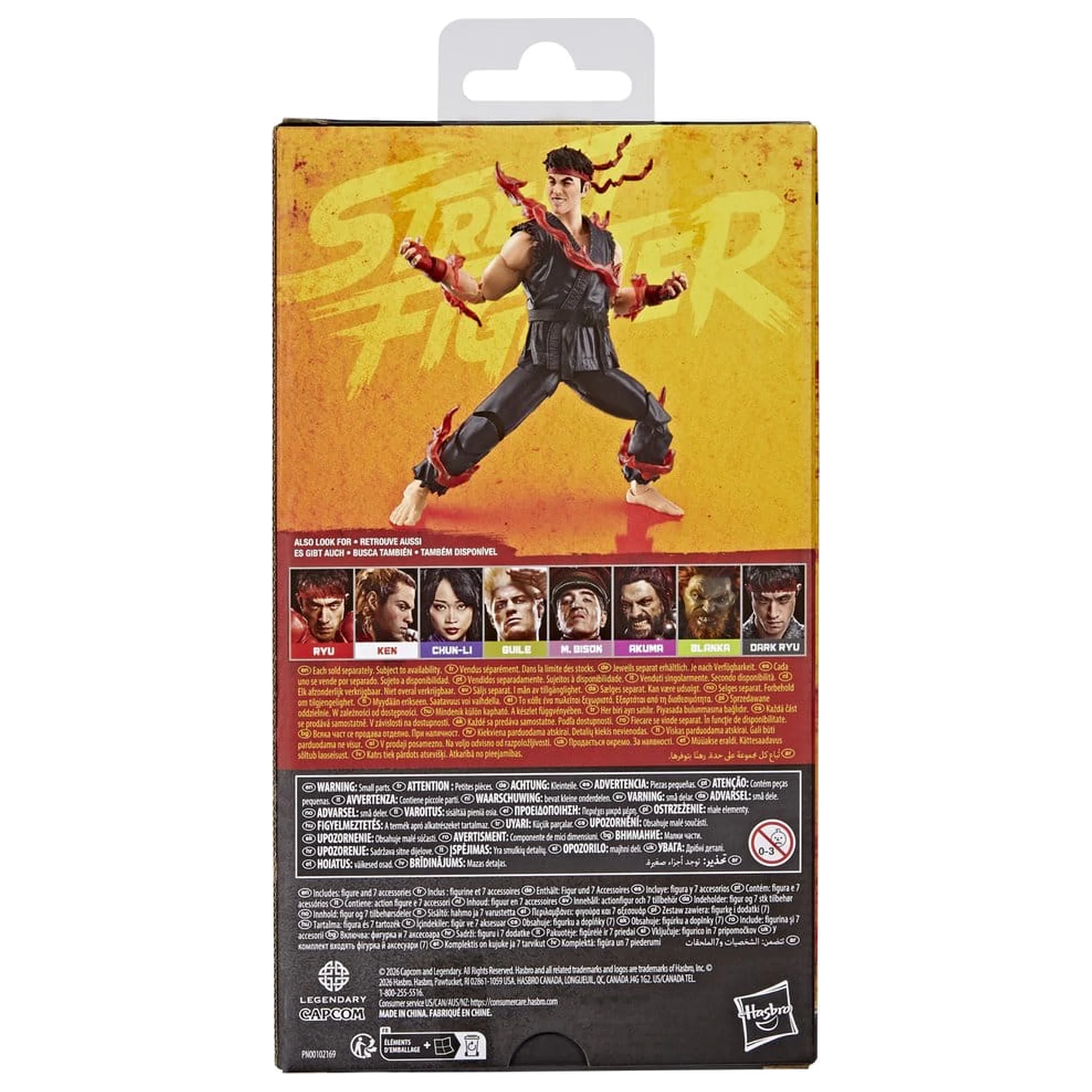 Street Fighter Actionfigur Dark Ryu 15 cm Produktfoto