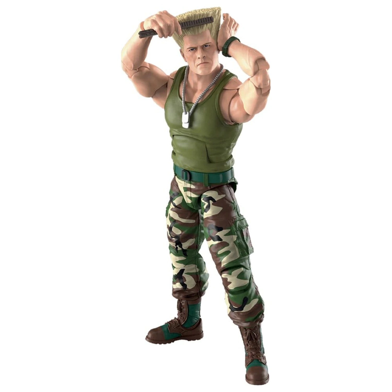 Street Fighter Actionfigur Guile 15 Zentimeter Produktfoto
