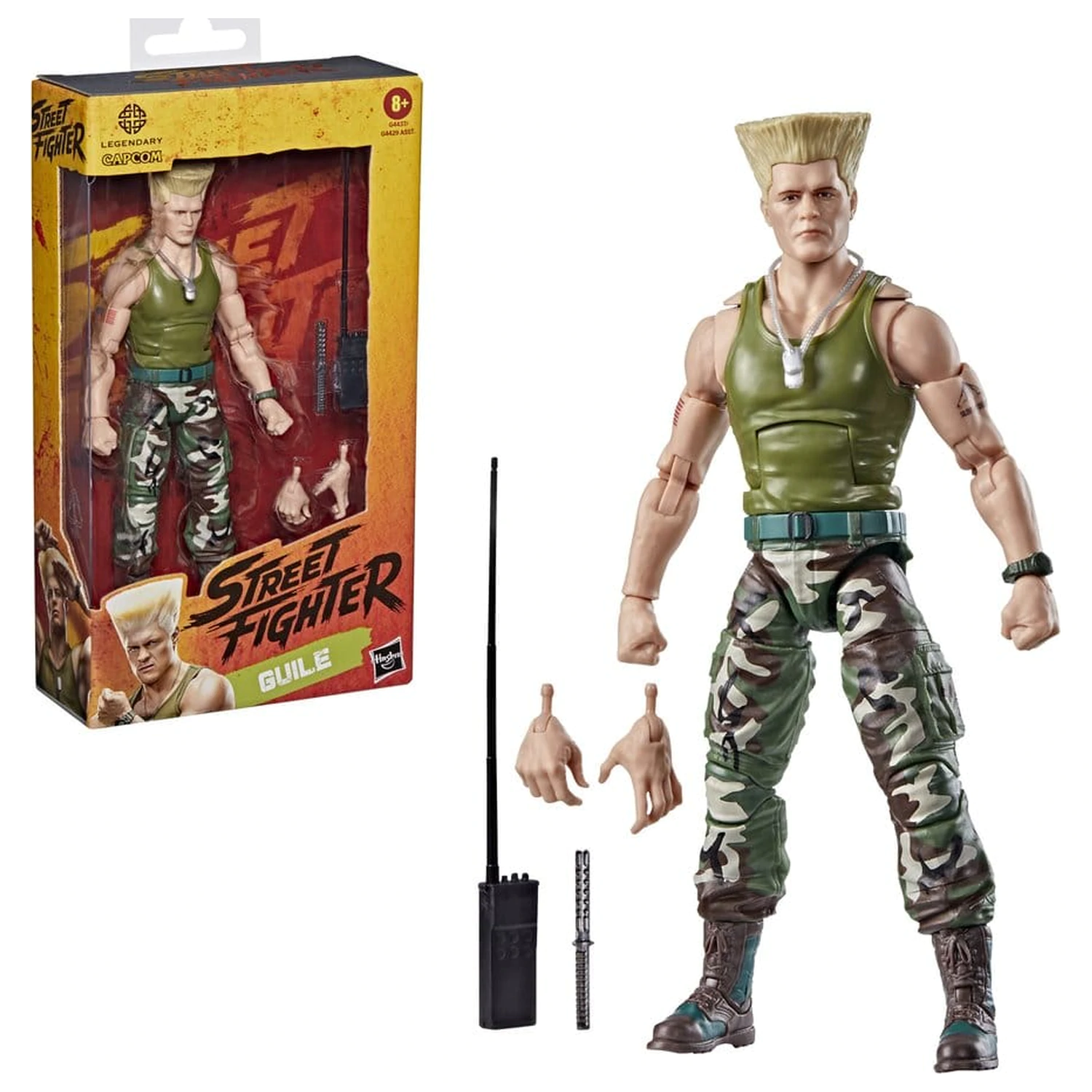 Street Fighter Actionfigur Guile 15 Zentimeter Produktfoto
