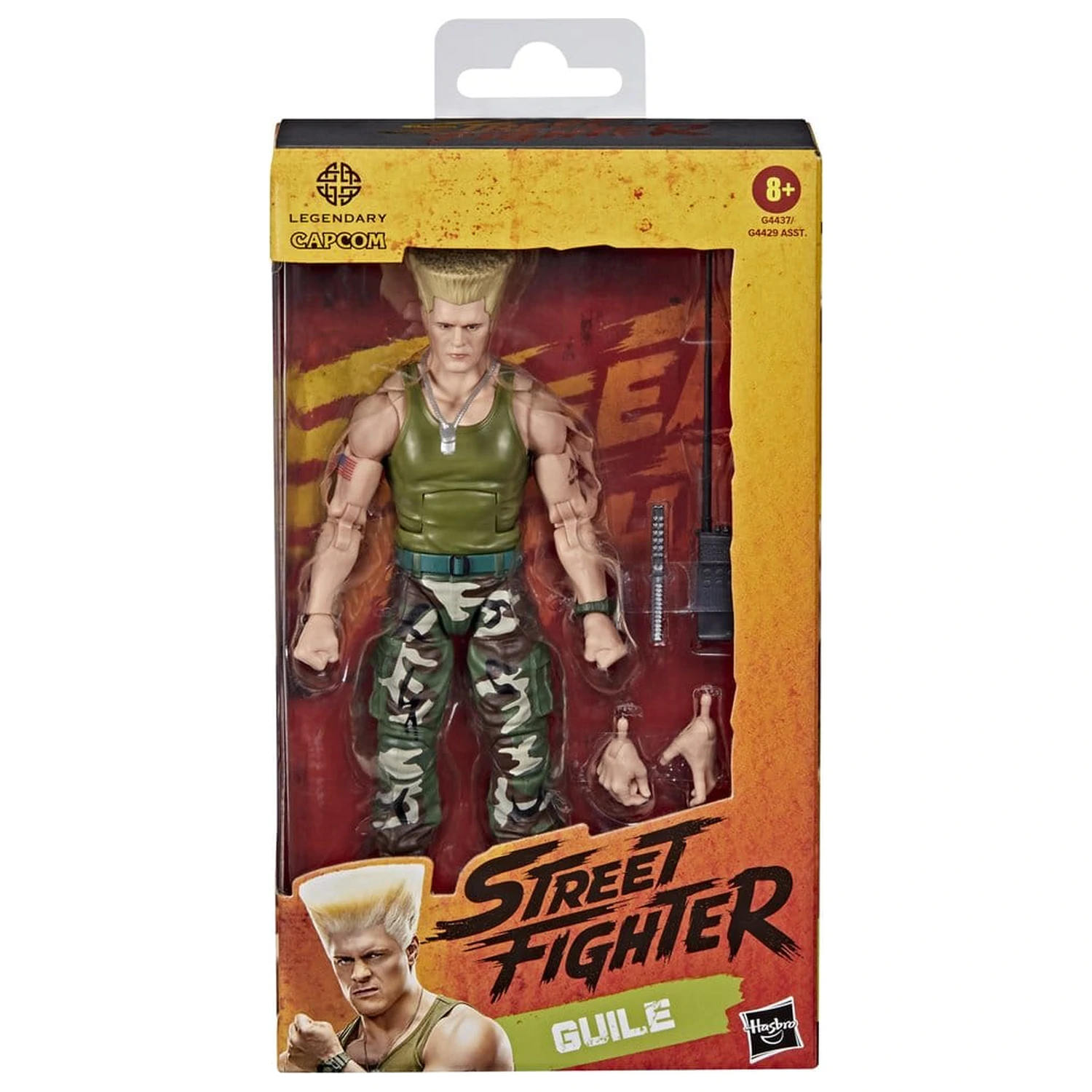 Street Fighter Actionfigur Guile 15 Zentimeter Produktfoto