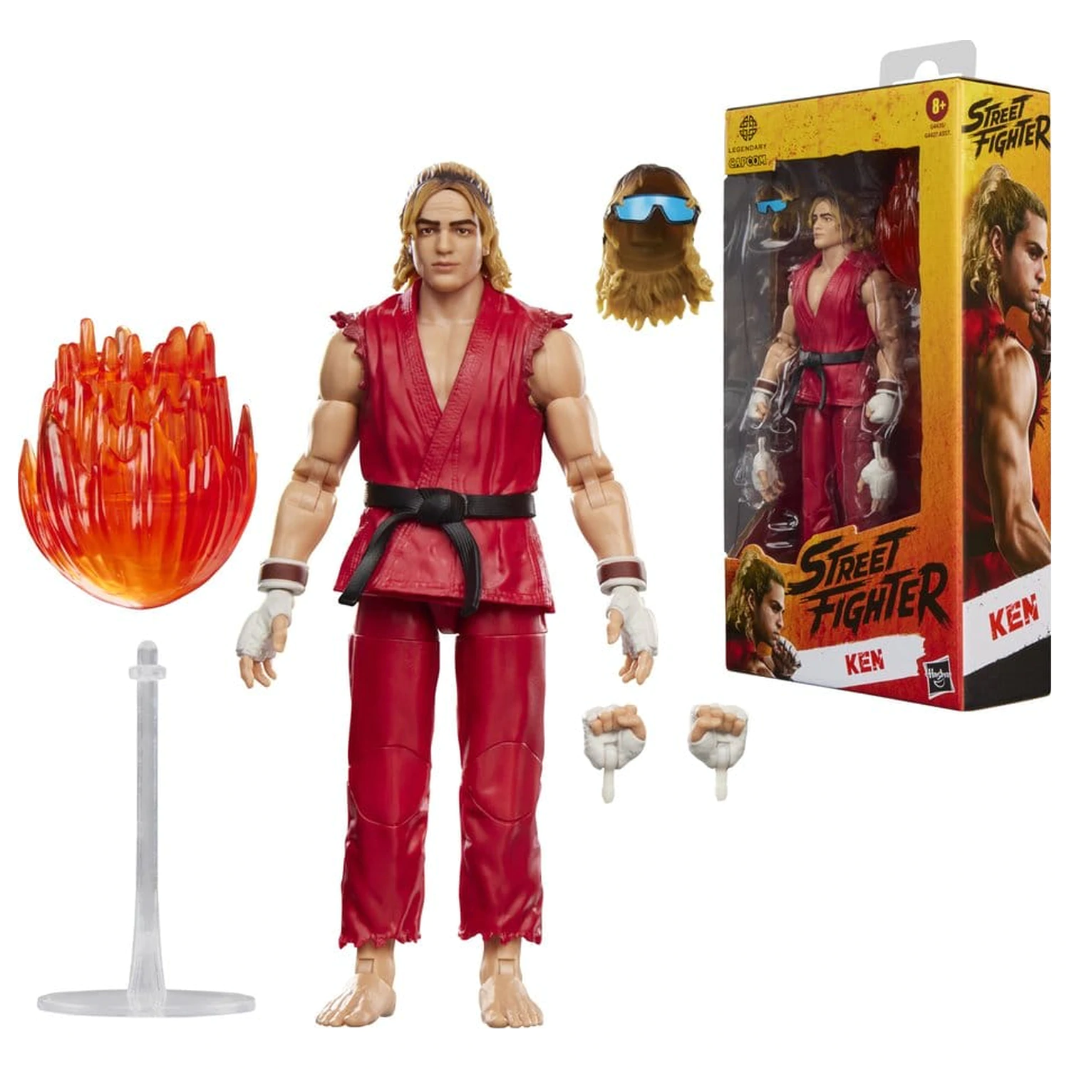 Street Fighter Actionfigur Ken 15 cm Produktfoto