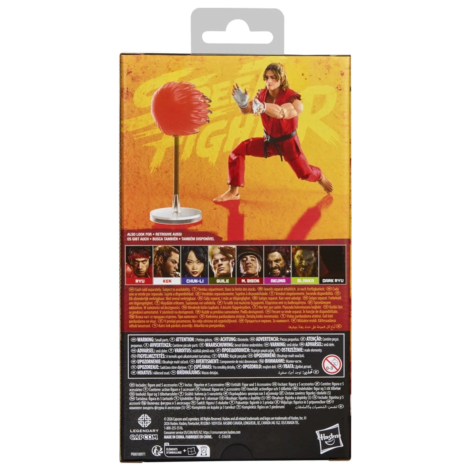 Street Fighter Actionfigur Ken 15 cm Produktfoto